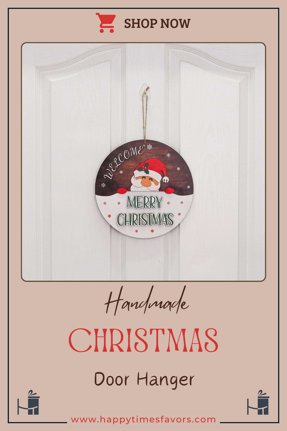 Christmas Door Hanger, Wooden Front Door Hanger Sign, Happy Holiday Door Sign, Merry Christmas Door Decoration, Custom Family Name Sign Wood Items designed by Happy Times Favors, a handmade gift shop, are ideal for Christmas, Noel, New Year, Happy Holiday unique gifts, thank you gifts, Xmas, Personalized Christmas Gifts, Christmas Door Hanger, Wooden Front Door Hanger Sign, Happy Holiday Door Sign, Merry Christmas Door Decoration, Custom Family Name Sign