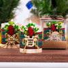 Personalized Christmas Gift, Christmas Wooden Candle Holder, Noel New Year Happy Holiday Gifts, Christmas 2024 Ornament, Gift Exchange Items designed by Happy Times Favors, a handmade gift shop. Wooden candle holder decorated with flowers. Are ideal for Christmas, Noel, New Year, and party gifts.  Personalized ornaments, Christmas table decorations, Christmas decoration, Christmas ornament, Christmas gift, Custom Xmas ornaments, Unique Xmas gifts.