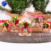 Personalized Christmas Gift, Christmas Wooden Candle Holder, Noel New Year Happy Holiday Gifts, Christmas 2024 Ornament, Gift Exchange Items designed by Happy Times Favors, a handmade gift shop. Wooden candle holder decorated with flowers. Are ideal for Christmas, Noel, New Year, and party gifts.  Personalized ornaments, Christmas table decorations, Christmas decoration, Christmas ornament, Christmas gift, Custom Xmas ornaments, Unique Xmas gifts.