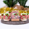 Personalized Christmas Gift, Christmas Wooden Candle Holder, Noel New Year Happy Holiday Gifts, Christmas 2024 Ornament, Gift Exchange Items designed by Happy Times Favors, a handmade gift shop. Wooden candle holder decorated with flowers. Are ideal for Christmas, Noel, New Year, and party gifts.  Personalized ornaments, Christmas table decorations, Christmas decoration, Christmas ornament, Christmas gift, Custom Xmas ornaments, Unique Xmas gifts.