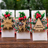 Personalized Scented Soaps for Christmas Gifts, Custom Christmas Soap Favors for Family & Friends, Holiday Gift Ideas: Scented Soaps Items designed by Happy Times Favors, a handmade gift shop. Scented Soap decorated with real natural dried flowers and personalized wooden name tag. Ideal for Christmas, Noel, New Year, Happy Holiday. Personalized Christmas Gifts, Custom Gifts for Christmas, Christmas decorations, ornaments, Christmas Natural soap.