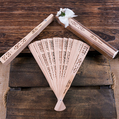 Personalized Wedding Favors: Engraved Wooden Hand Fans (Sandalwood) Items designed by Happy Times Favors, a handmade gift shop. This item is ideal for, wedding favors, unique gifts for guests, thank you gifts, bridal shower favors, baptism favors, bridesmaid favors, engagement favors, party gifts, Noel, New Year, Happy Holiday. Personalized Christmas Gifts, Custom Gifts for Christmas

