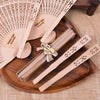 Personalized Wedding Favors: Engraved Wooden Hand Fans (Sandalwood) Items designed by Happy Times Favors, a handmade gift shop. This item is ideal for, wedding favors, unique gifts for guests, thank you gifts, bridal shower favors, baptism favors, bridesmaid favors, engagement favors, party gifts, Noel, New Year, Happy Holiday. Personalized Christmas Gifts, Custom Gifts for Christmas

