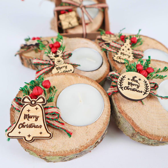 Personalized Christmas Wooden Tealight Holder Favor, New Year Noel Gift Items designed by Happy Times Favors, a handmade gift shop, are ideal for Christmas, Noel, Xmas, New Year, Happy Holiday coworker unique gifts, Thank you gifts, Christmas wooden candle holder, Christmas candles, Personalized Christmas wooden name tag. Merry Christmas gifts, Christmas decorations, Personalized ornaments