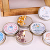 Baby Shower Favors for Guests Cute Mini Box Scented Candle Mini Baby Shower Candle Gift Tin Candle Favors Baptism Candle Favors Items designed by Happy Times Favors, a handmade gift shop. This luxury product is designed for Christening Gift, Baptism favor, wedding, wedding favors, bridal showers, baptism, baby shower and Christmas or any other events.