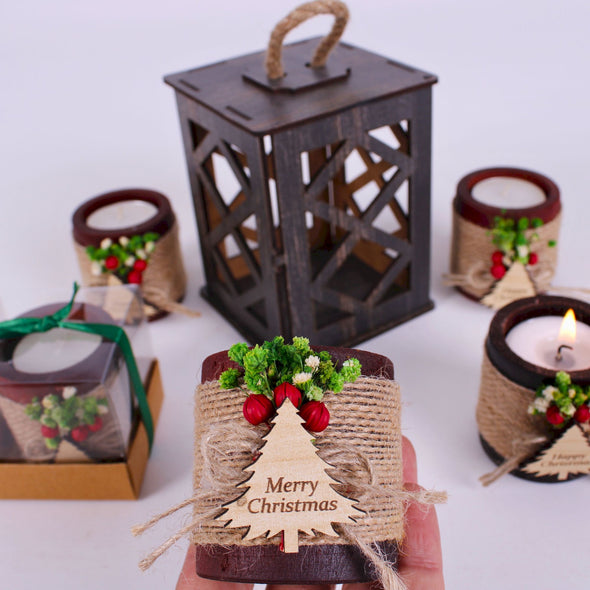 Personalized Christmas Gift, Christmas Wood Candle Holder, Noel New Year Happy Holiday Gifts Items designed by Happy Times Favors, a handmade gift shop, are ideal for Christmas, Noel, Xmas, New Year, Happy Holiday coworker unique gifts, Thank you gifts, Christmas wooden candle holder, Christmas candles, Personalized Christmas wooden name tag. Merry Christmas gifts, Christmas decorations, Personalized ornaments