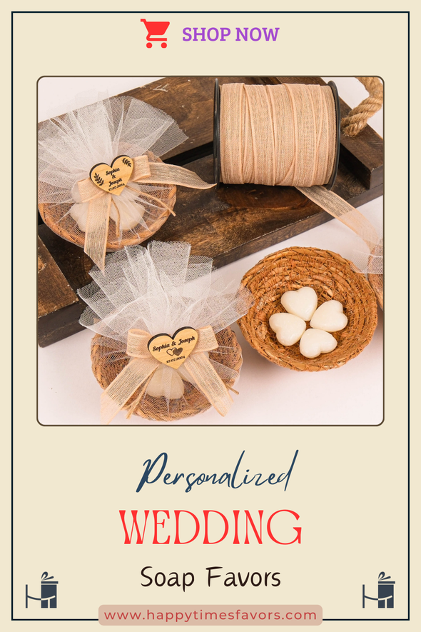 Personalized Natural Handmade Soap Wedding Gifts, Bridal Shower Gifts, Bridal Shower Soap Favors, Wedding Favors Happy Times Favors, a handmade gift shop. These items are ideal for wedding gift ideas, bridesmaid present, bridal shower favor, wedding favor, thank you gift.